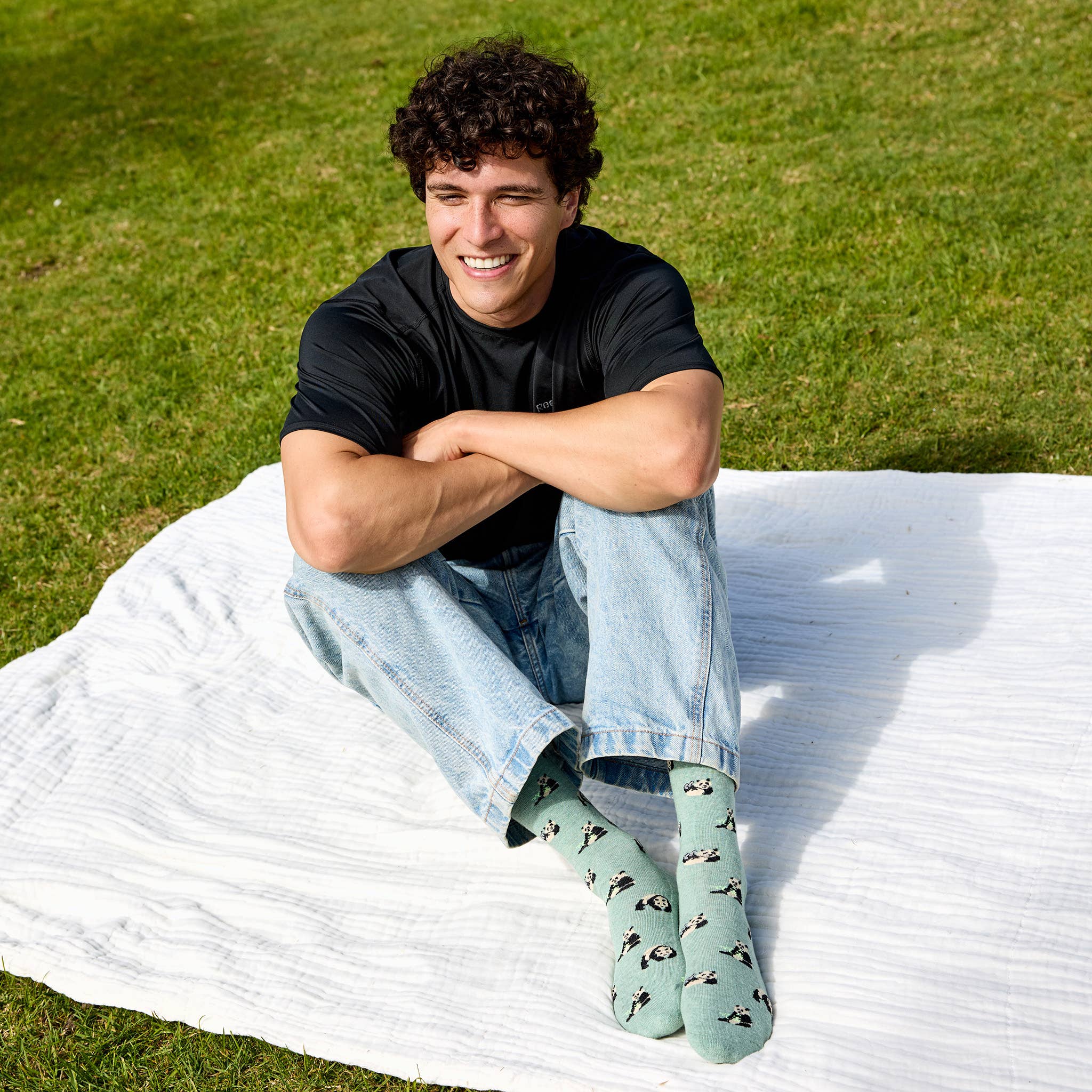 Socks that Protect Pandas - Raymond's Hallmark