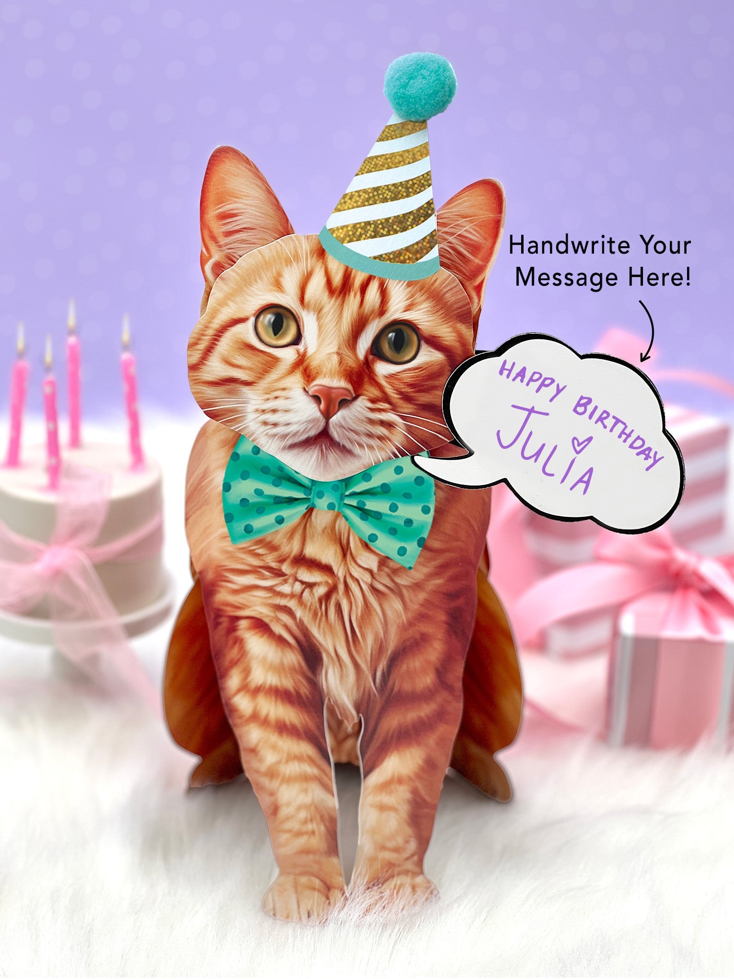 Orange Tabby Pop-Up Cat - Raymond's Hallmark