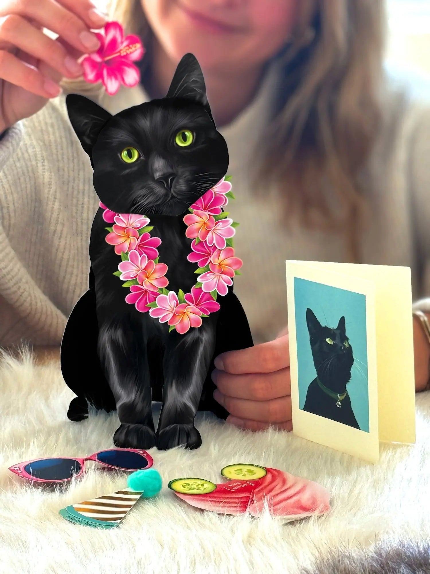 Black Cat Pop-Up Cat - Raymond's Hallmark