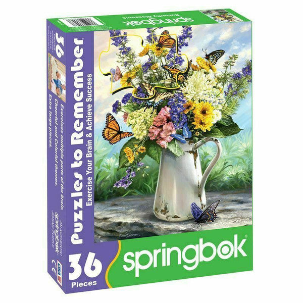 Butterfly Blossom - 36 Piece Jigsaw Puzzle