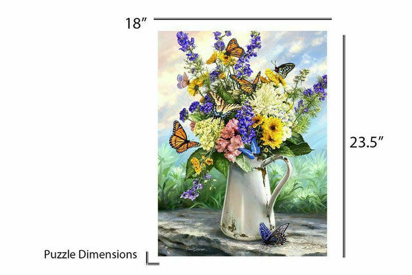 Butterfly Blossom - 36 Piece Jigsaw Puzzle