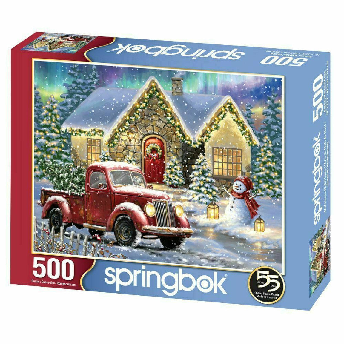 Christmas Night Lane - 500 pc - Raymond's Hallmark