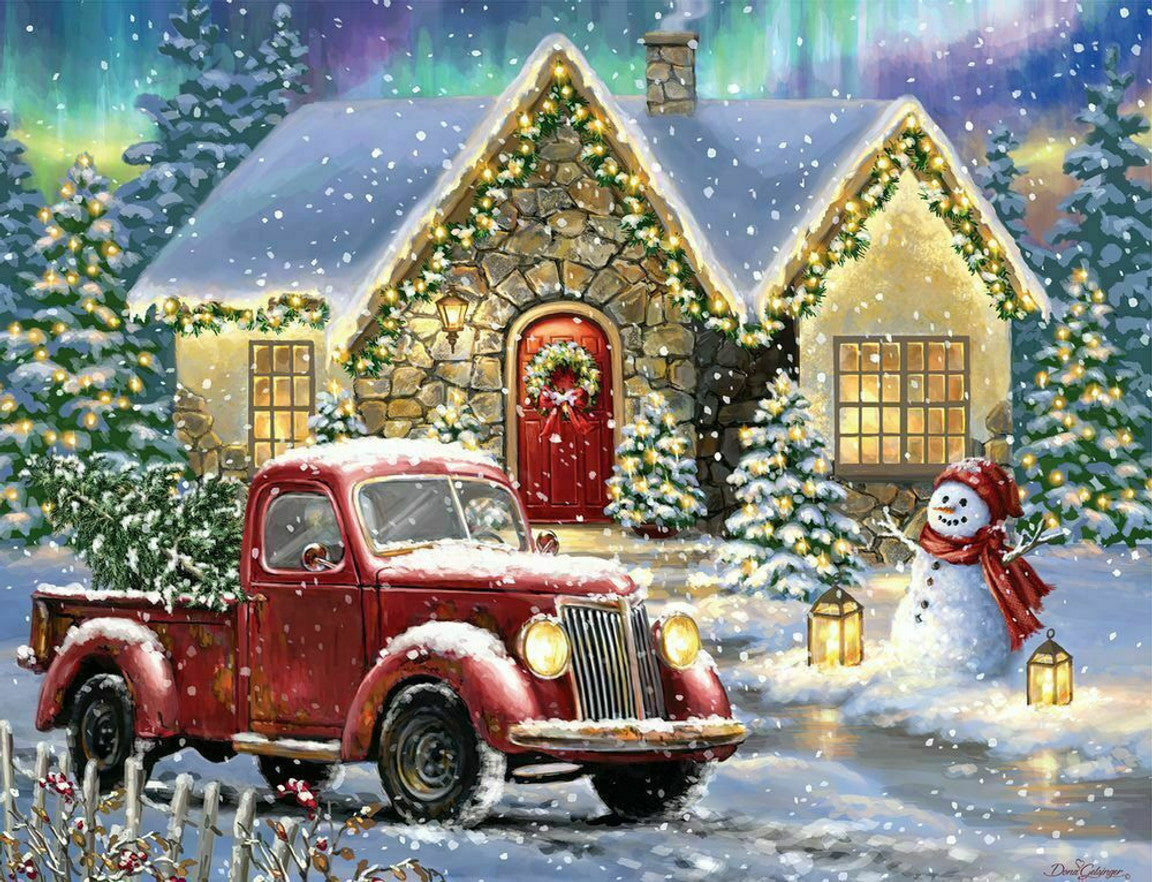 Christmas Night Lane - 500 pc - Raymond's Hallmark