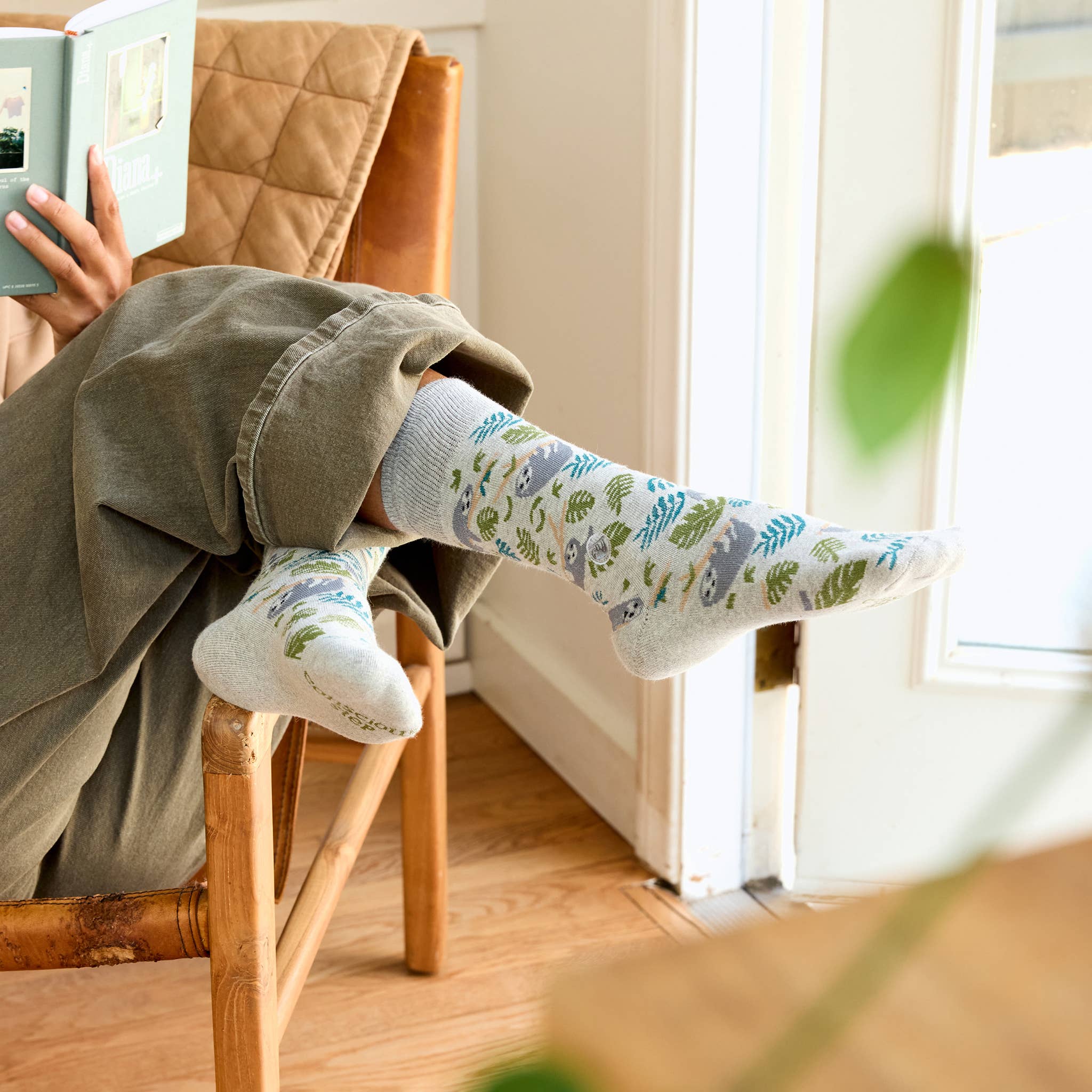 Socks that Protect Sloths - Raymond's Hallmark