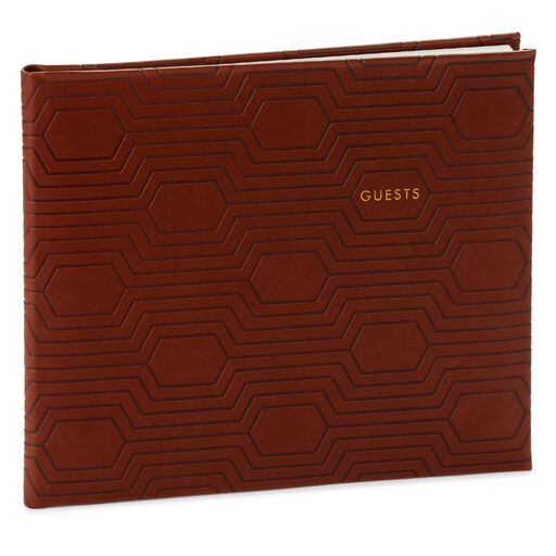 Vegan Leather Guest Book - Raymond's Hallmark