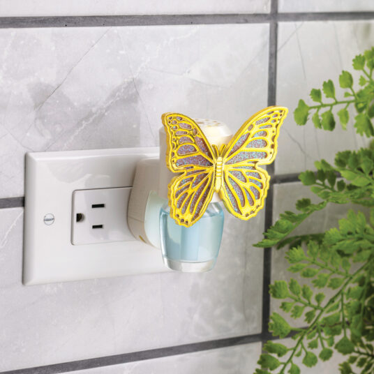 Butterfly WallScents® Fragrance Warmer Pluggable