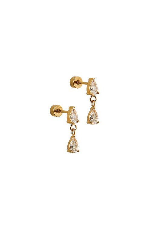Screwback Stud Earrings-Vivian - Raymond's Hallmark