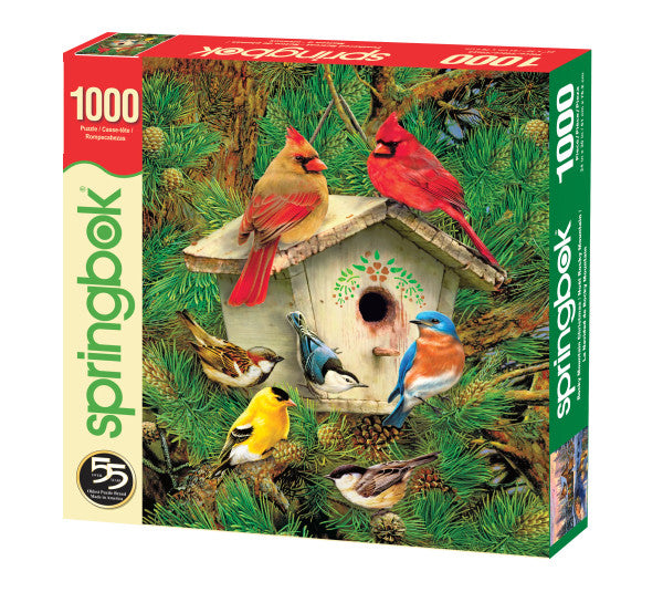Feathered Retreat 1000 Piece Jigsaw Puzzle