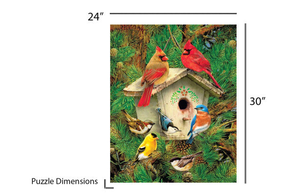 Feathered Retreat 1000 Piece Jigsaw Puzzle