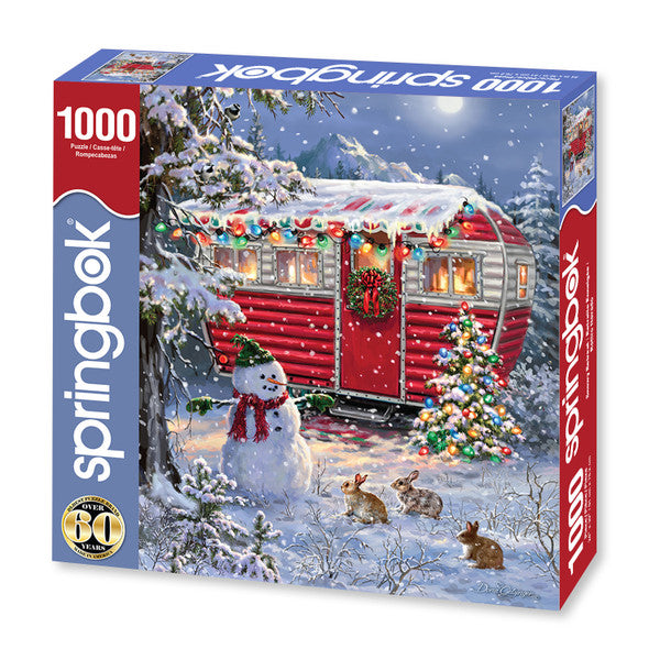 Snowy Retreat -  1000 Piece Jigsaw Puzzle - Raymond's Hallmark