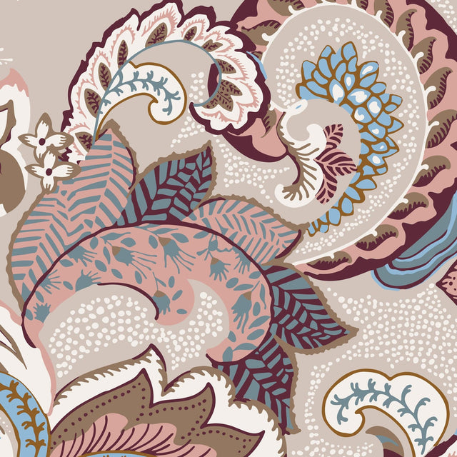 Plush Throw Blanket Don’t Leaf Me Paisley