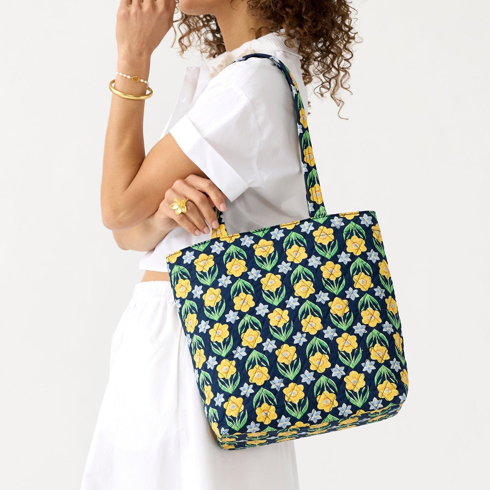 Small Original Zip Tote Daffodils - Raymond's Hallmark