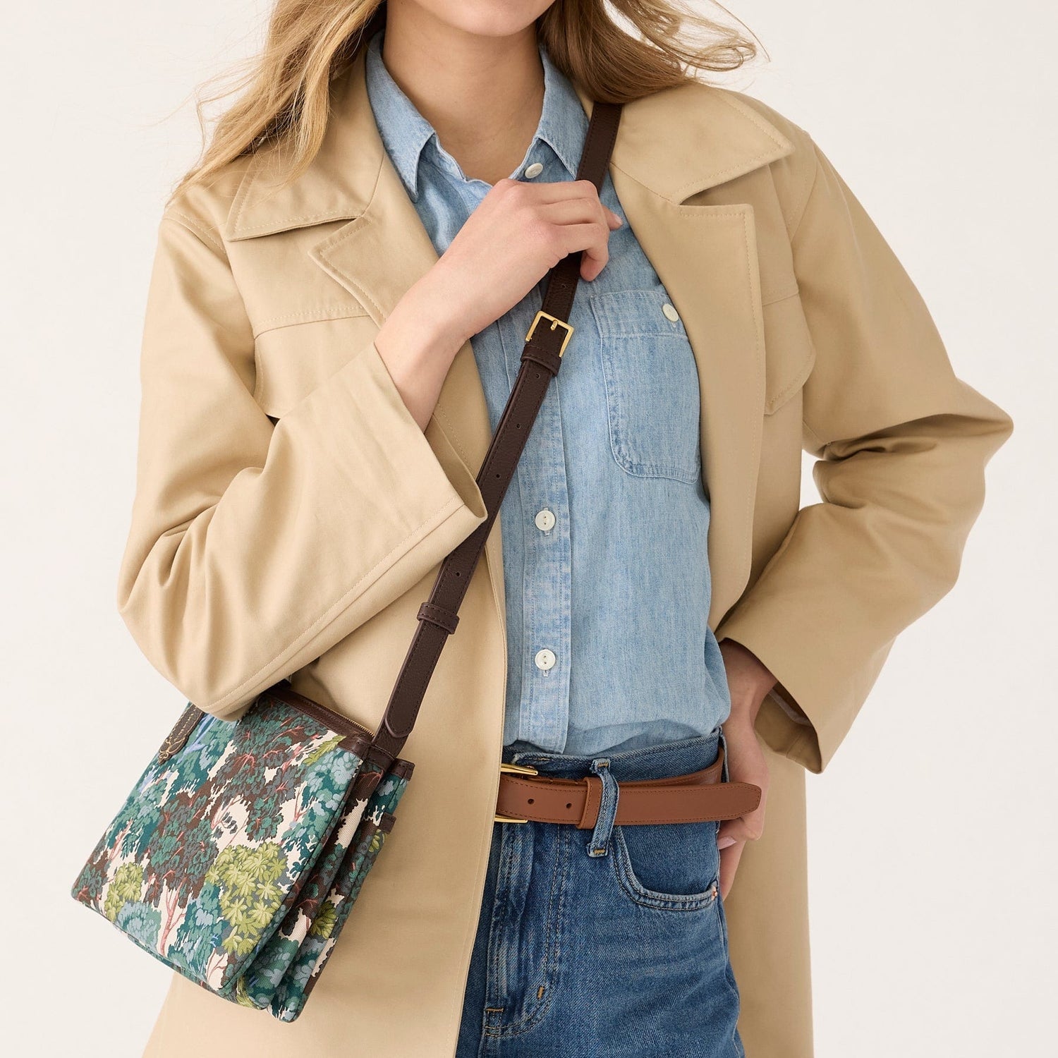 Foxbury Crossbody-Serene Forest - Raymond's Hallmark