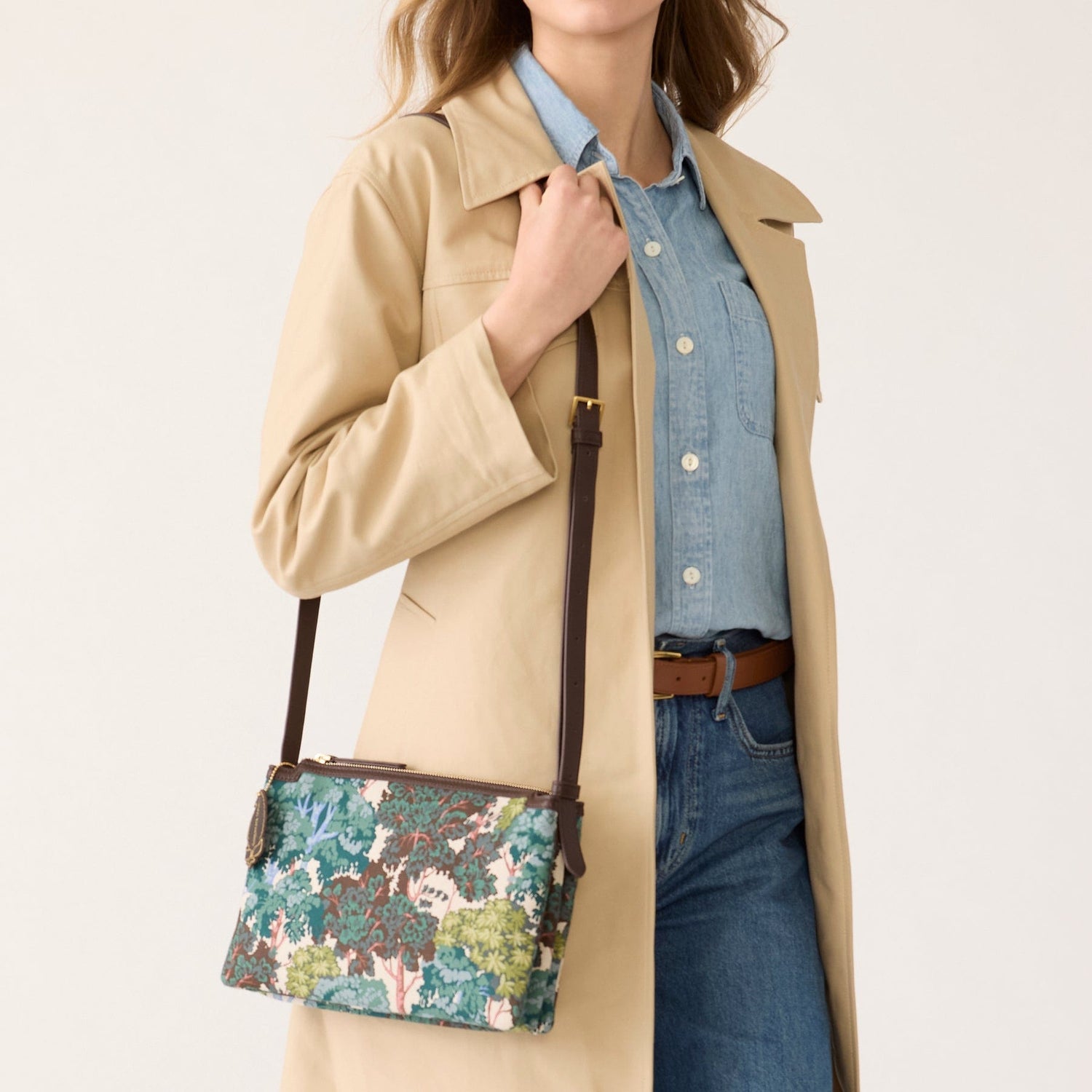 Foxbury Crossbody-Serene Forest - Raymond's Hallmark