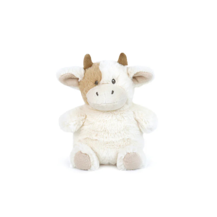 Mocha Petit Cow/Cream Plush