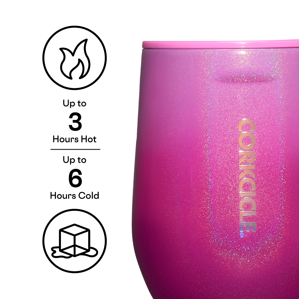 Stemless - 12oz Ombre Unicorn Kiss - Raymond's Hallmark