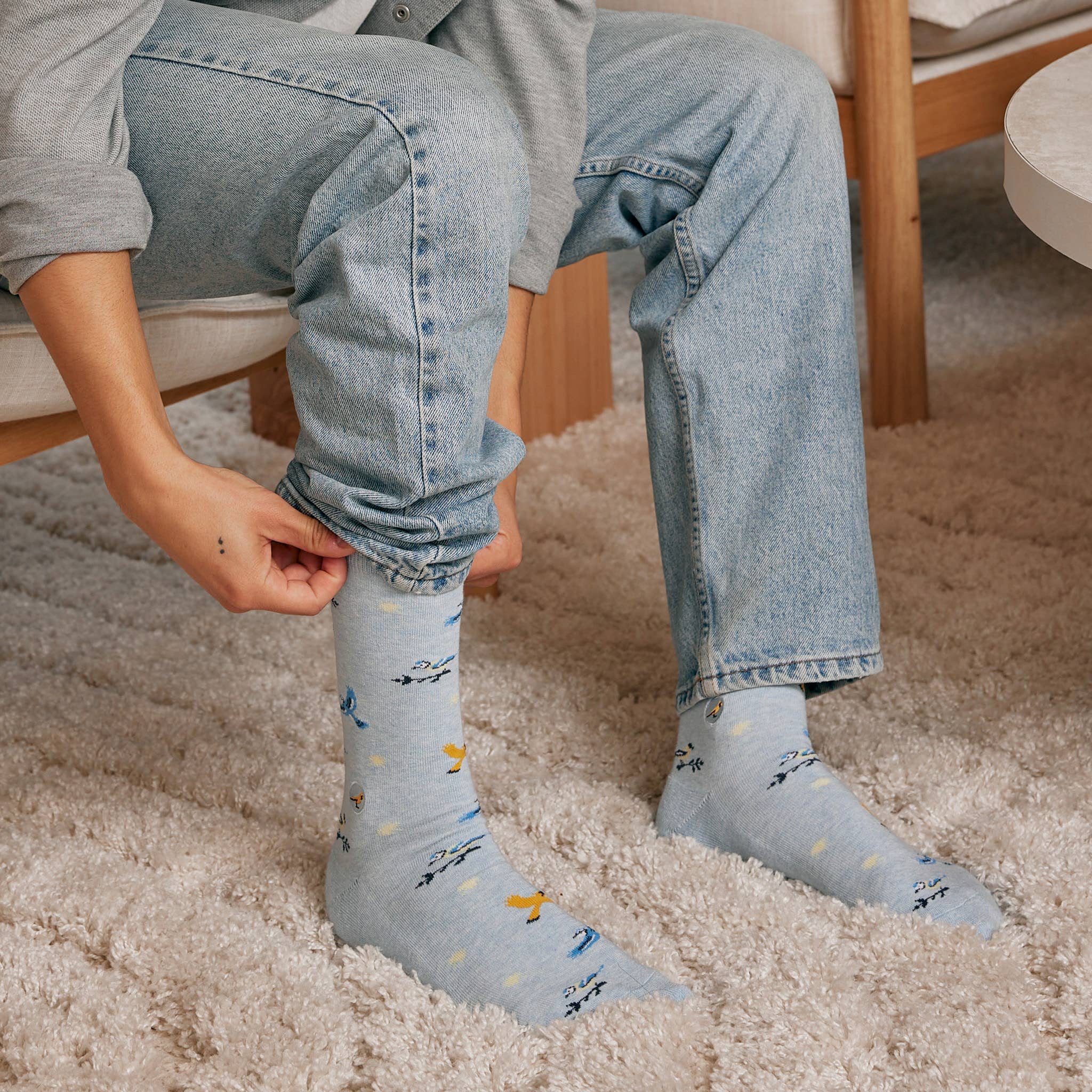 Socks That Protect Songbirds - Raymond's Hallmark