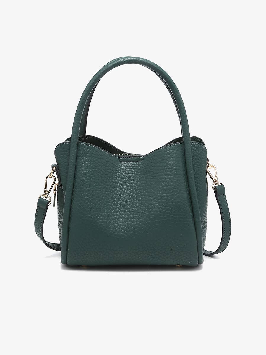 M2533 Ruby 3-Compartment Satchel w/ Dual Handles - Raymond's Hallmark