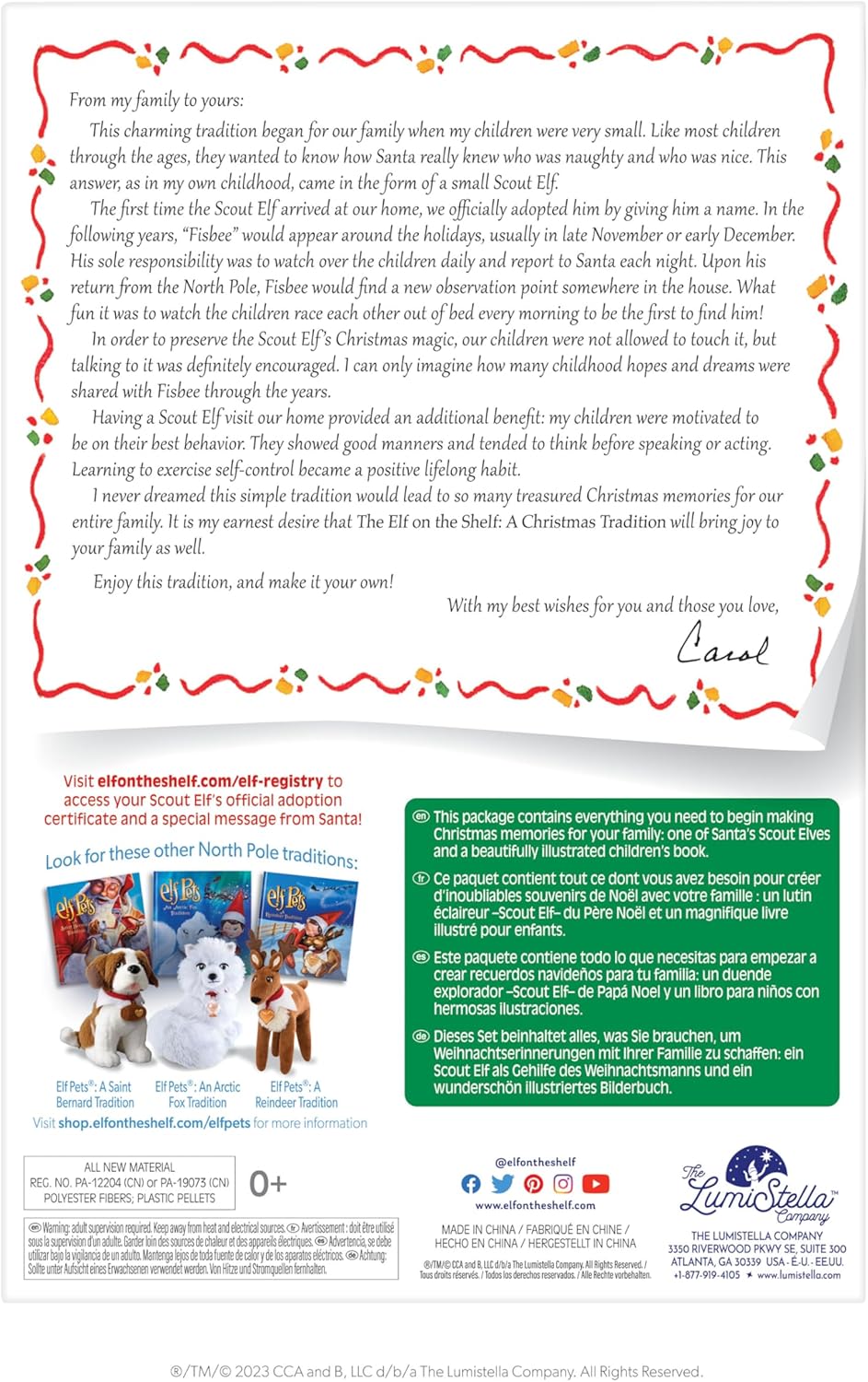 The Elf on the Shelf Boy - Raymond's Hallmark