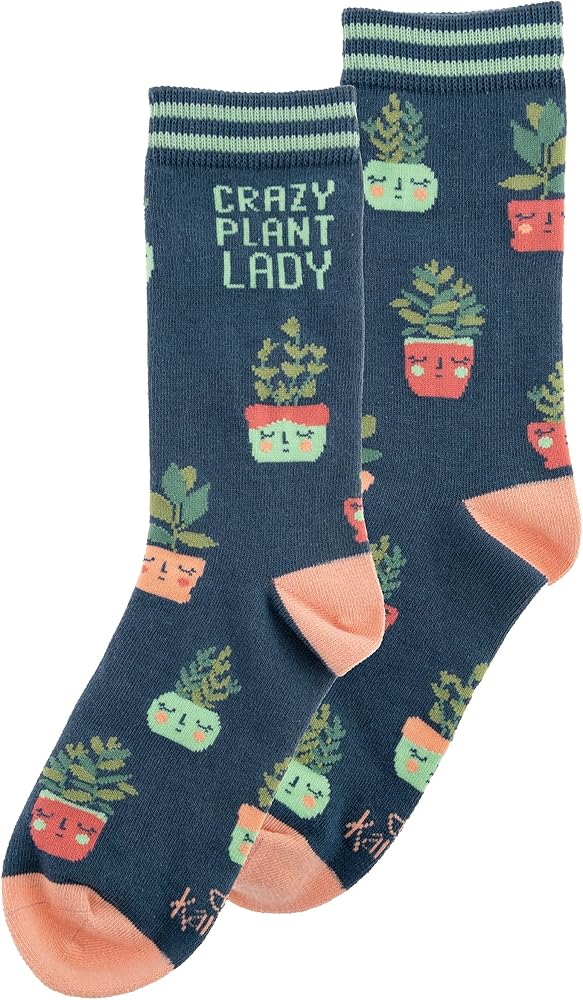 Karma Socks Crazy Plant Lady - Raymond's Hallmark