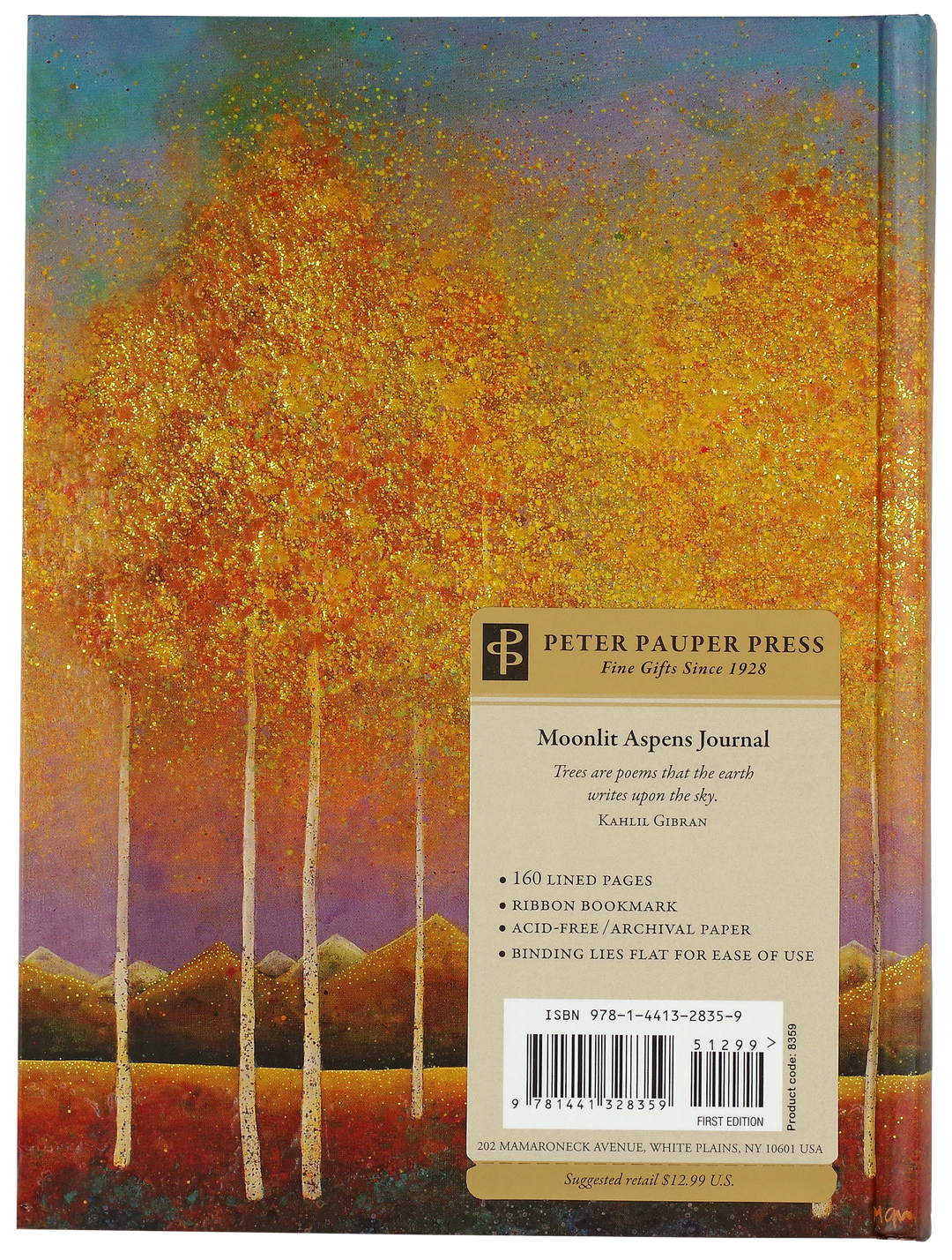 Moonlit Aspens Journal - Raymond's Hallmark