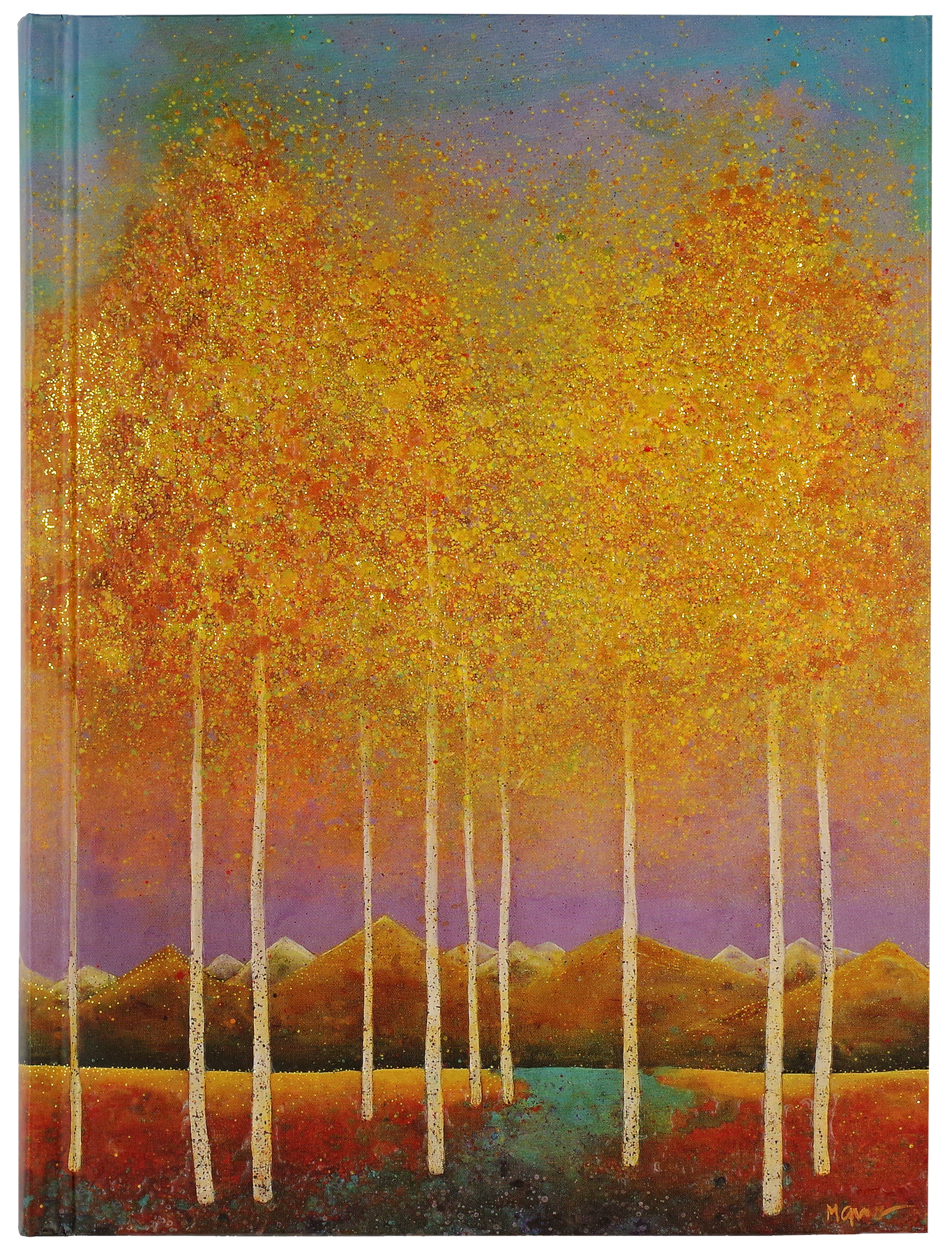 Moonlit Aspens Journal - Raymond's Hallmark