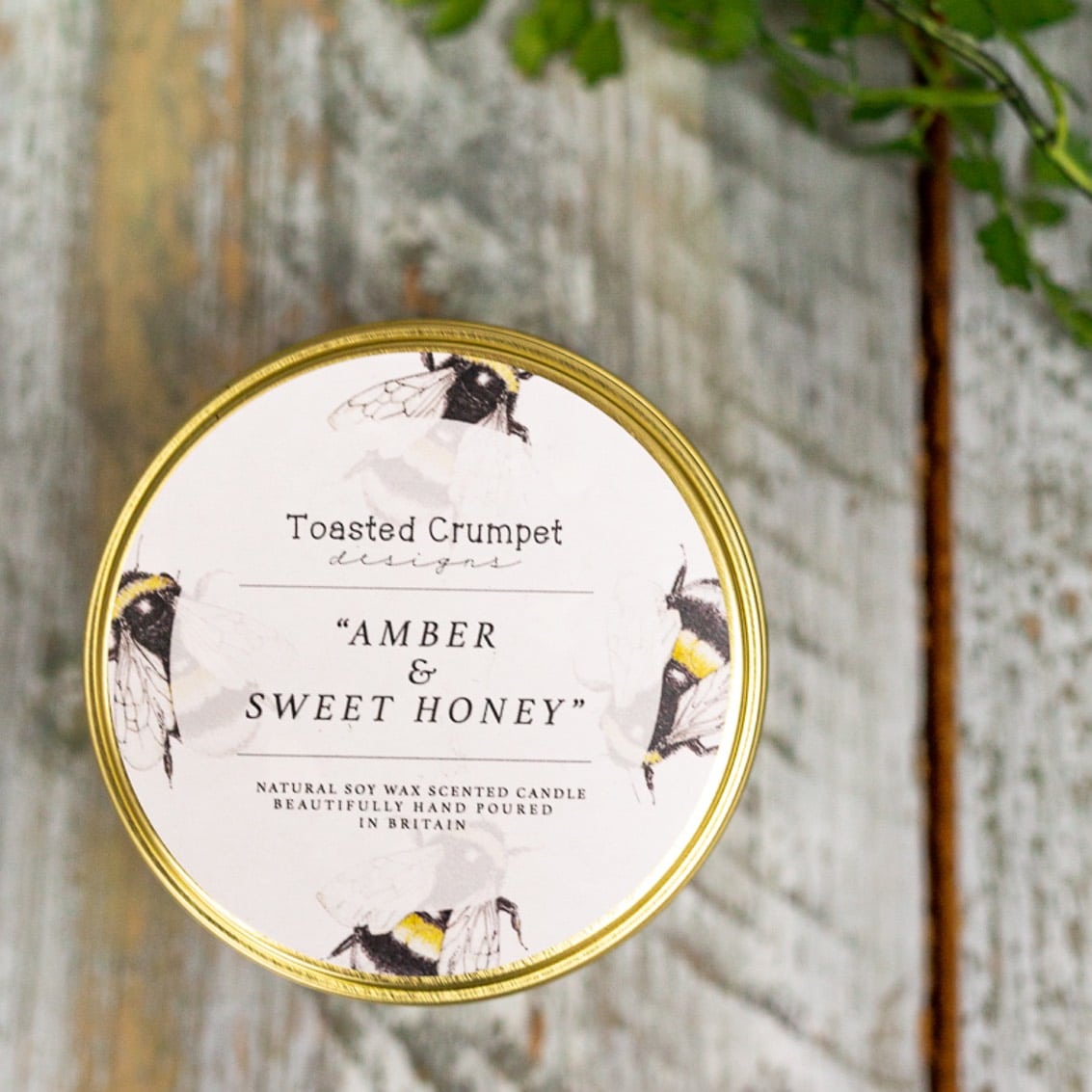 Amber & Sweet Honey Candle - Raymond's Hallmark