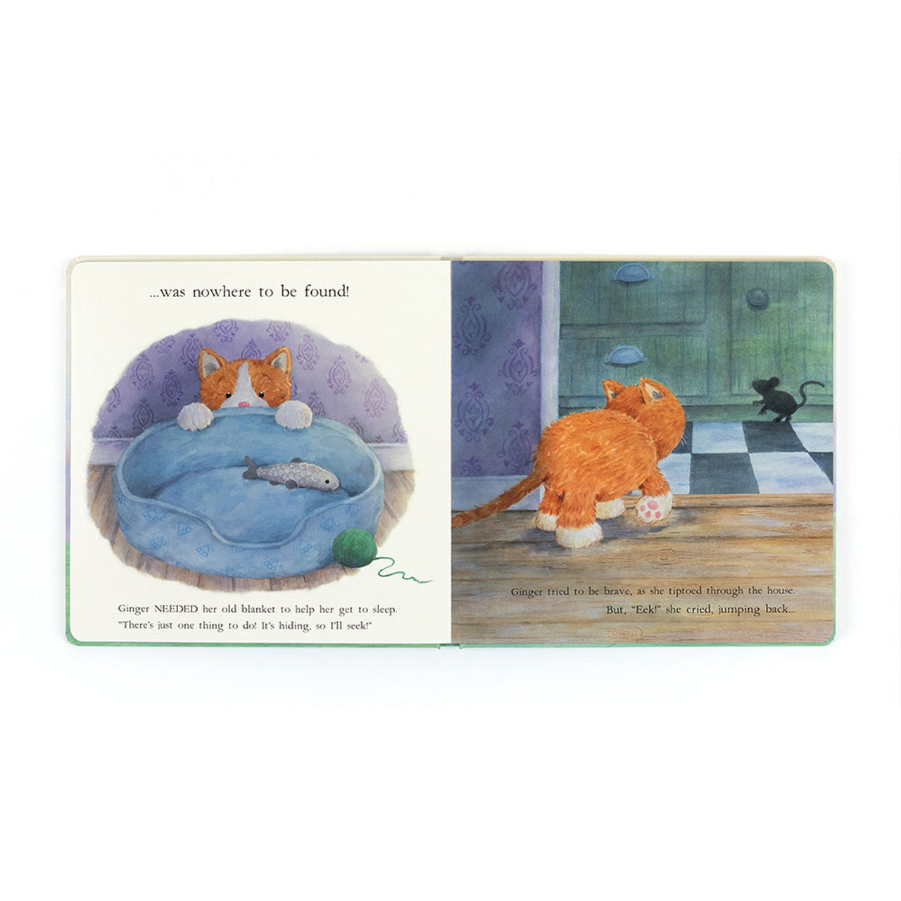 Ginger, The Courageous Kitten Book - Raymond's Hallmark