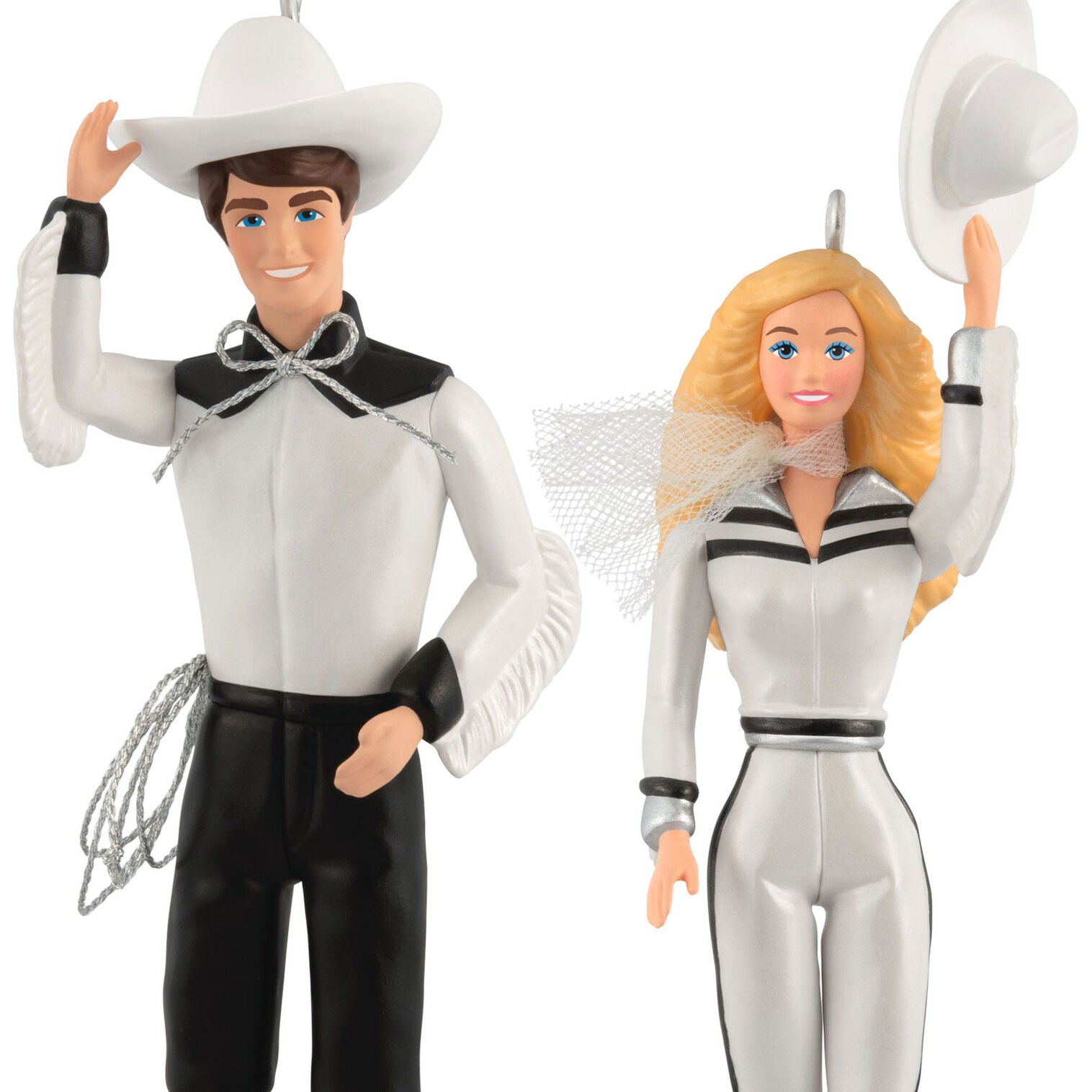 Barbie™ and Ken™ Western Stars Ornaments, Set of 2 - Raymond's Hallmark