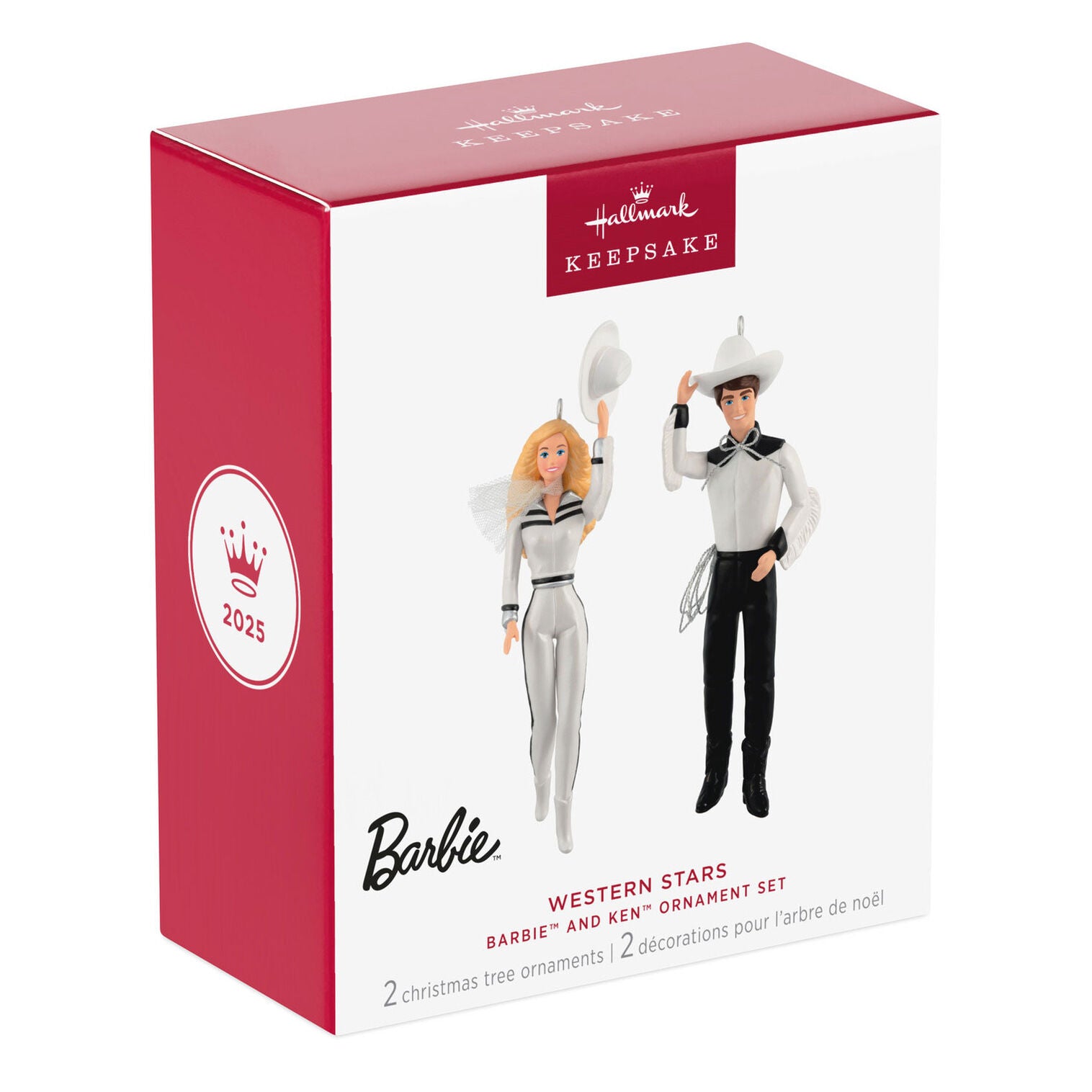 Barbie™ and Ken™ Western Stars Ornaments, Set of 2 - Raymond's Hallmark