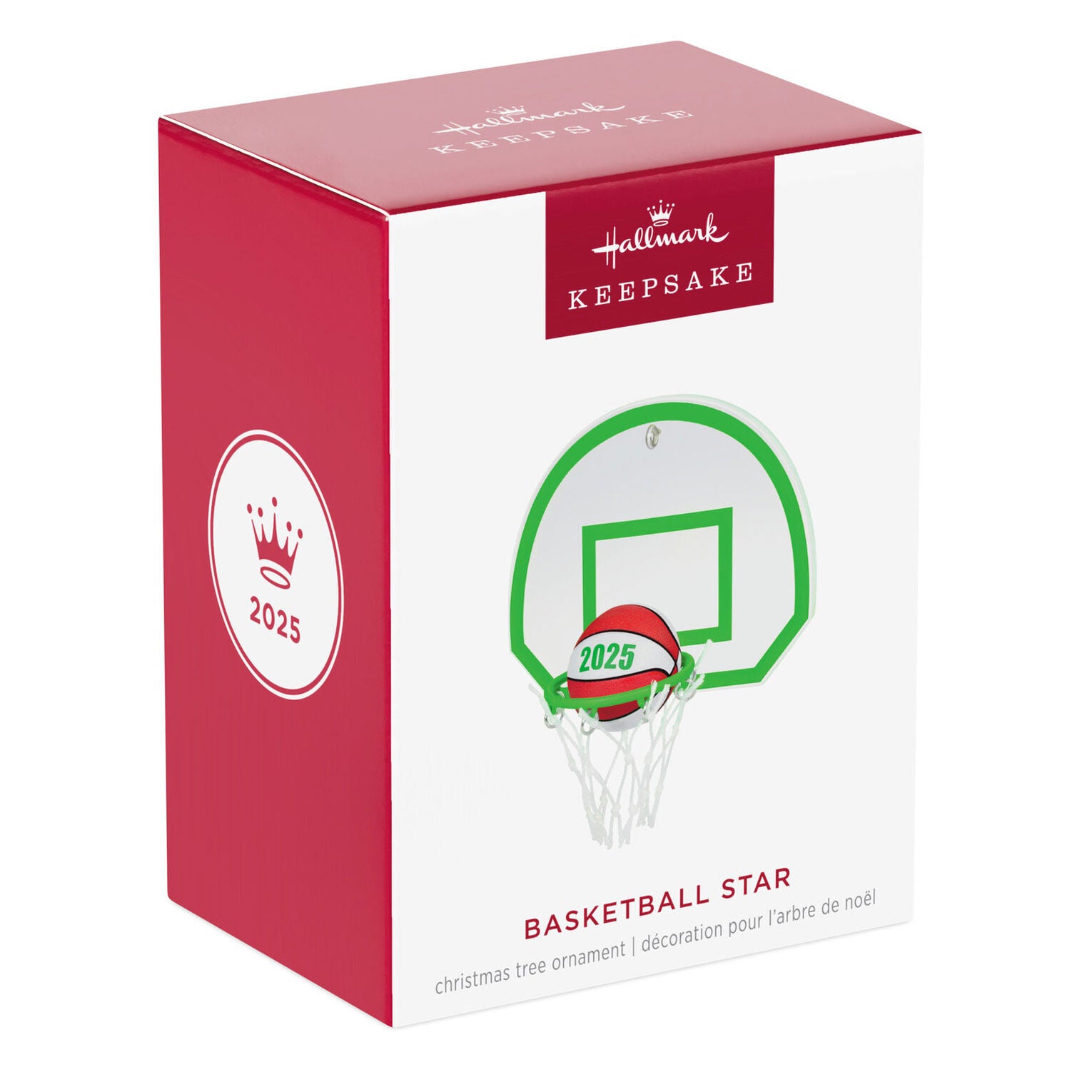 Basketball Star 2025 Ornament - Raymond's Hallmark