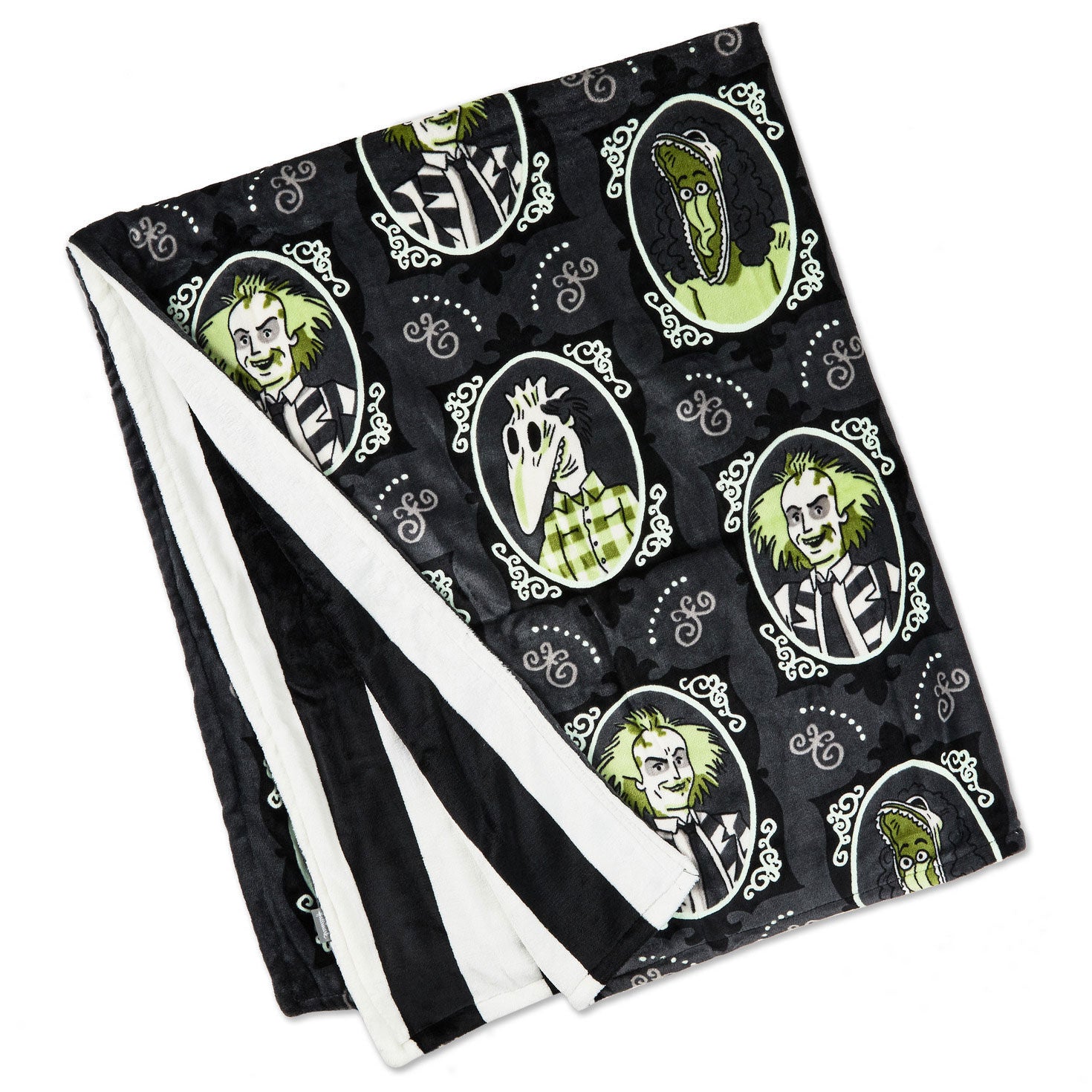 Beetlejuice Glow-in-the-Dark Blanket - Raymond's Hallmark