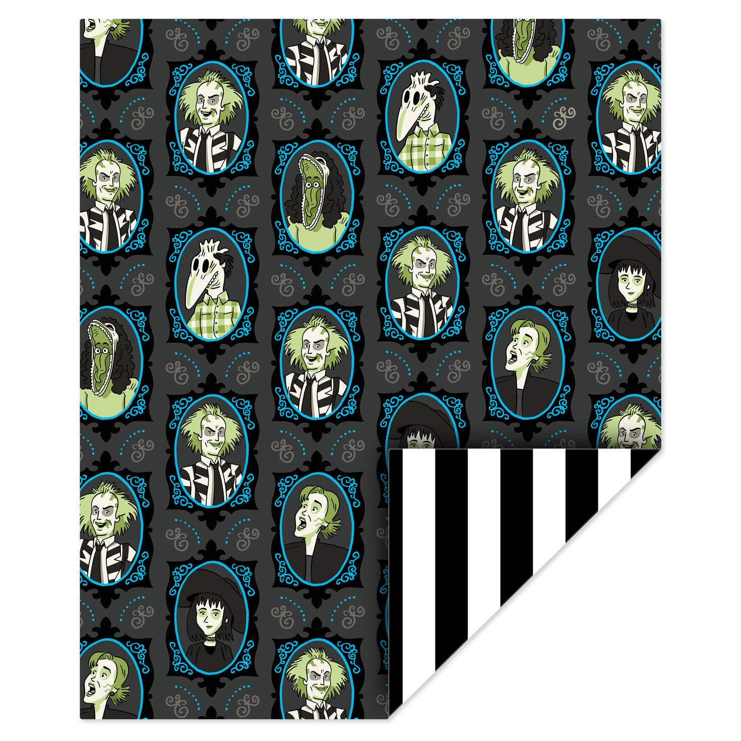 Beetlejuice Glow-in-the-Dark Blanket - Raymond's Hallmark