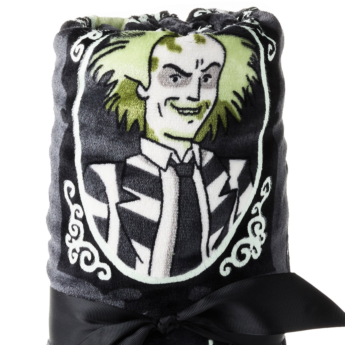 Beetlejuice Glow-in-the-Dark Blanket - Raymond's Hallmark