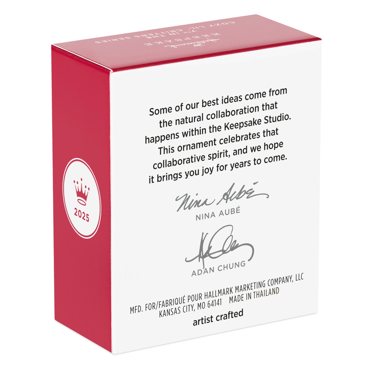 Mini Cozy Lil' Critters Ornament, 1" - Raymond's Hallmark