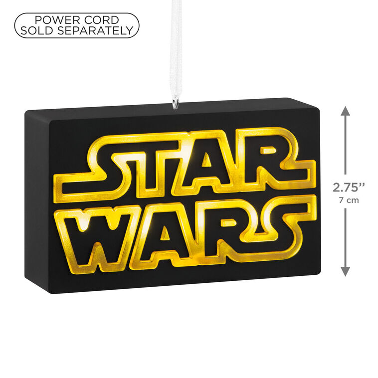 Star Wars™ In a Galaxy Far, Far Away.... Ornament With Light
