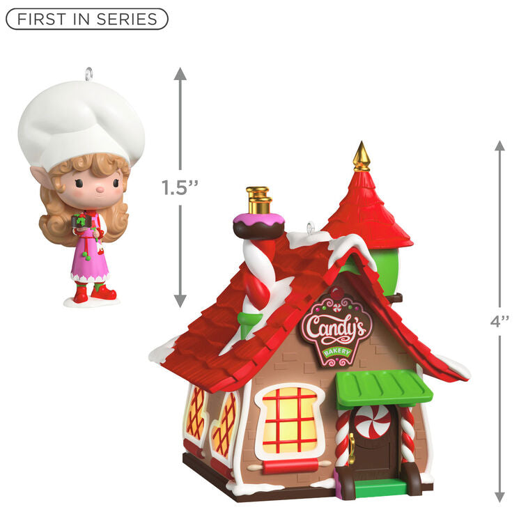 Welcome to Elfville Candy's Bakery Ornaments, Set of 2 - Raymond's Hallmark