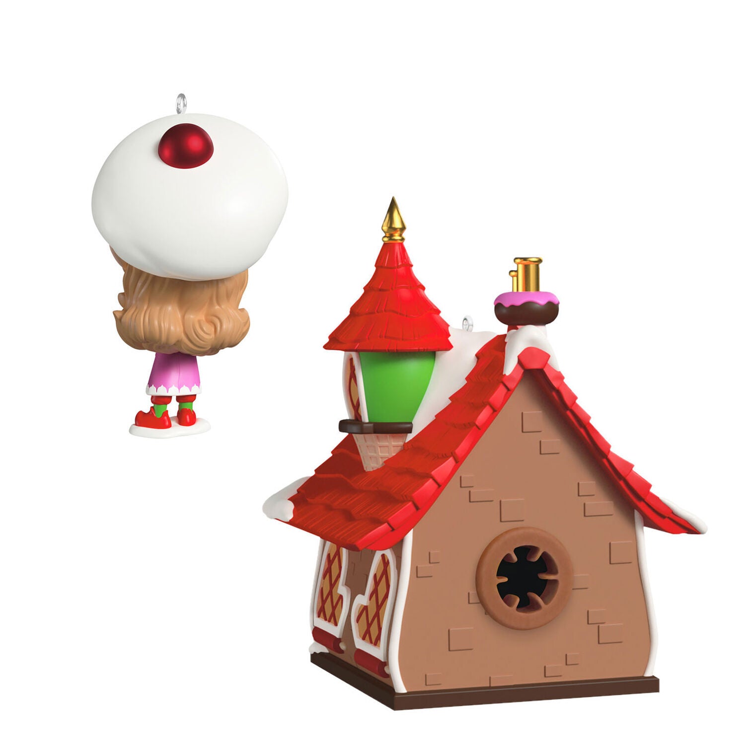 Welcome to Elfville Candy's Bakery Ornaments, Set of 2 - Raymond's Hallmark