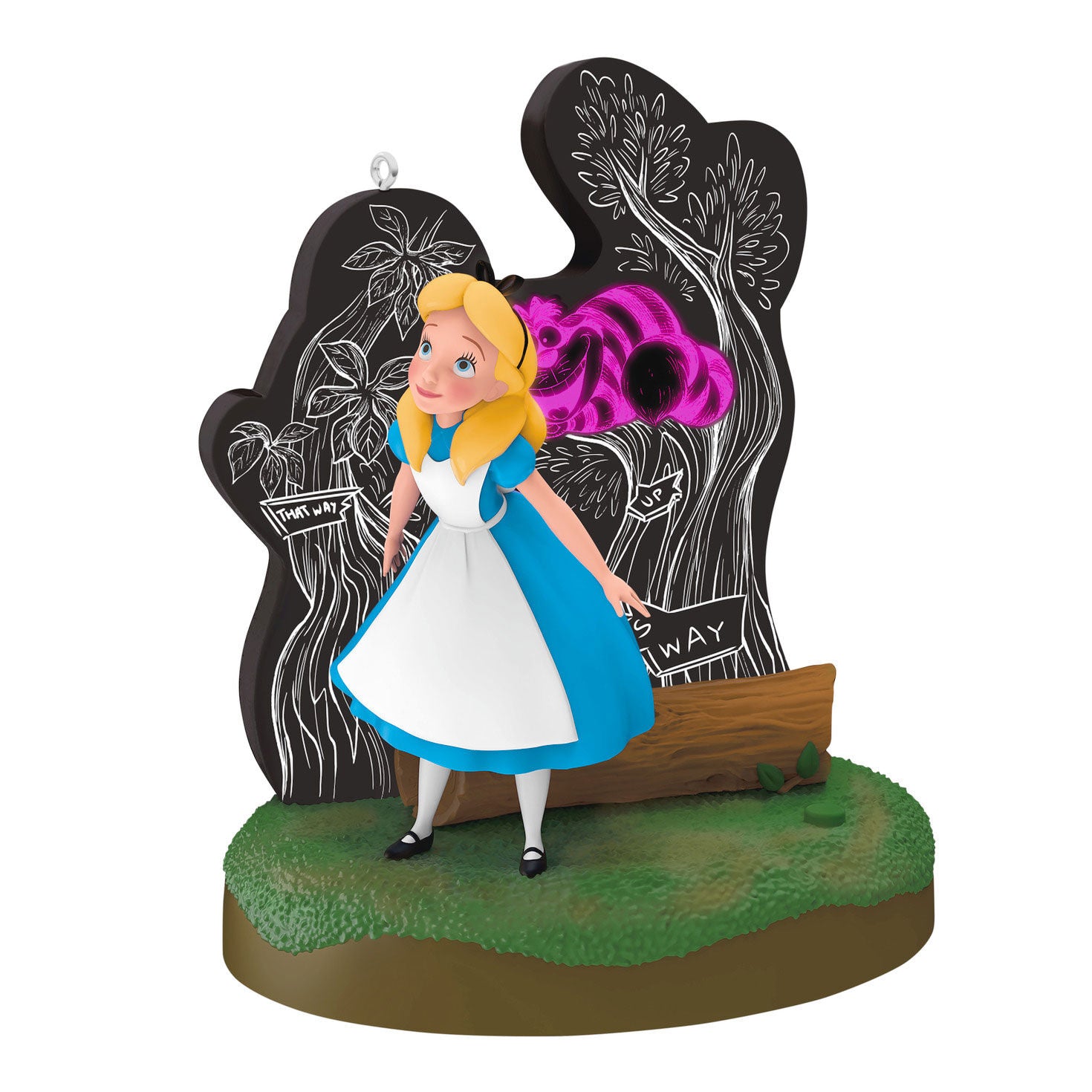 Alice and the Cheshire Cat Ornament - Raymond's Hallmark