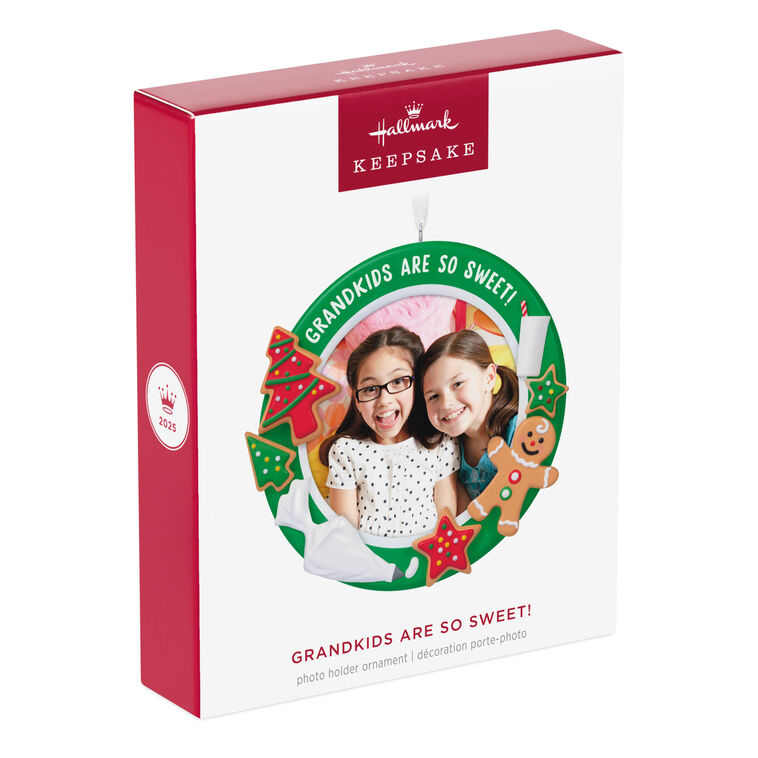 Grandkids Are So Sweet! Photo Frame Ornament - Raymond's Hallmark