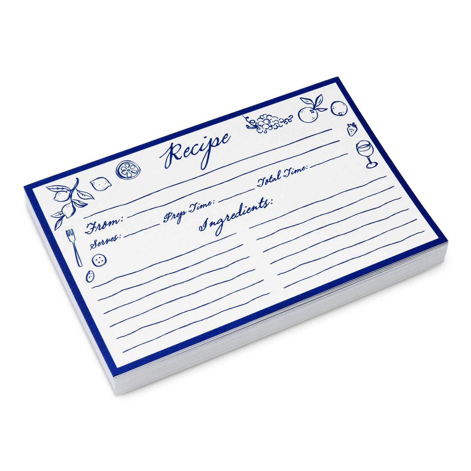 Recipe Card Food For The Table - Raymond's Hallmark