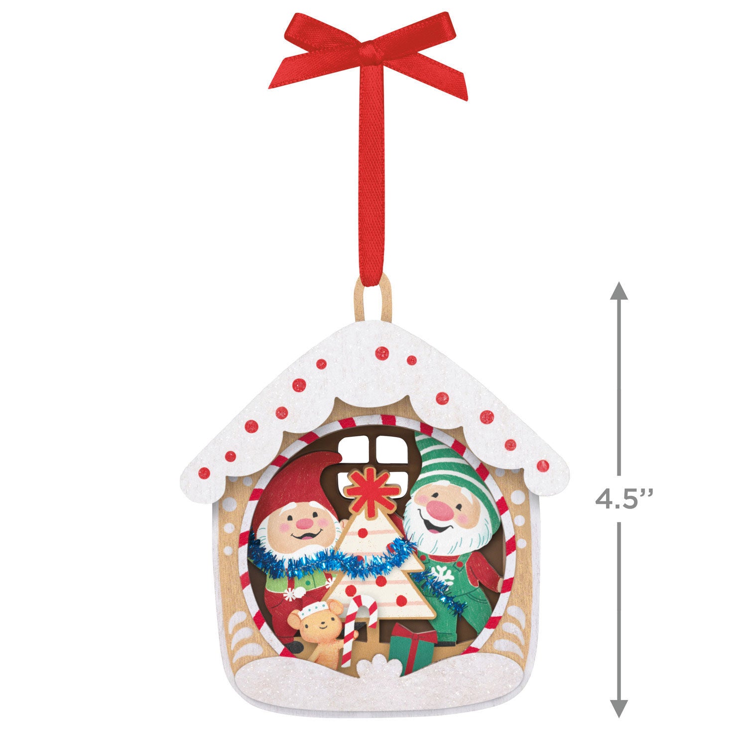Gnome for Christmas Papercraft Limited Edition Ornament - Raymond's Hallmark