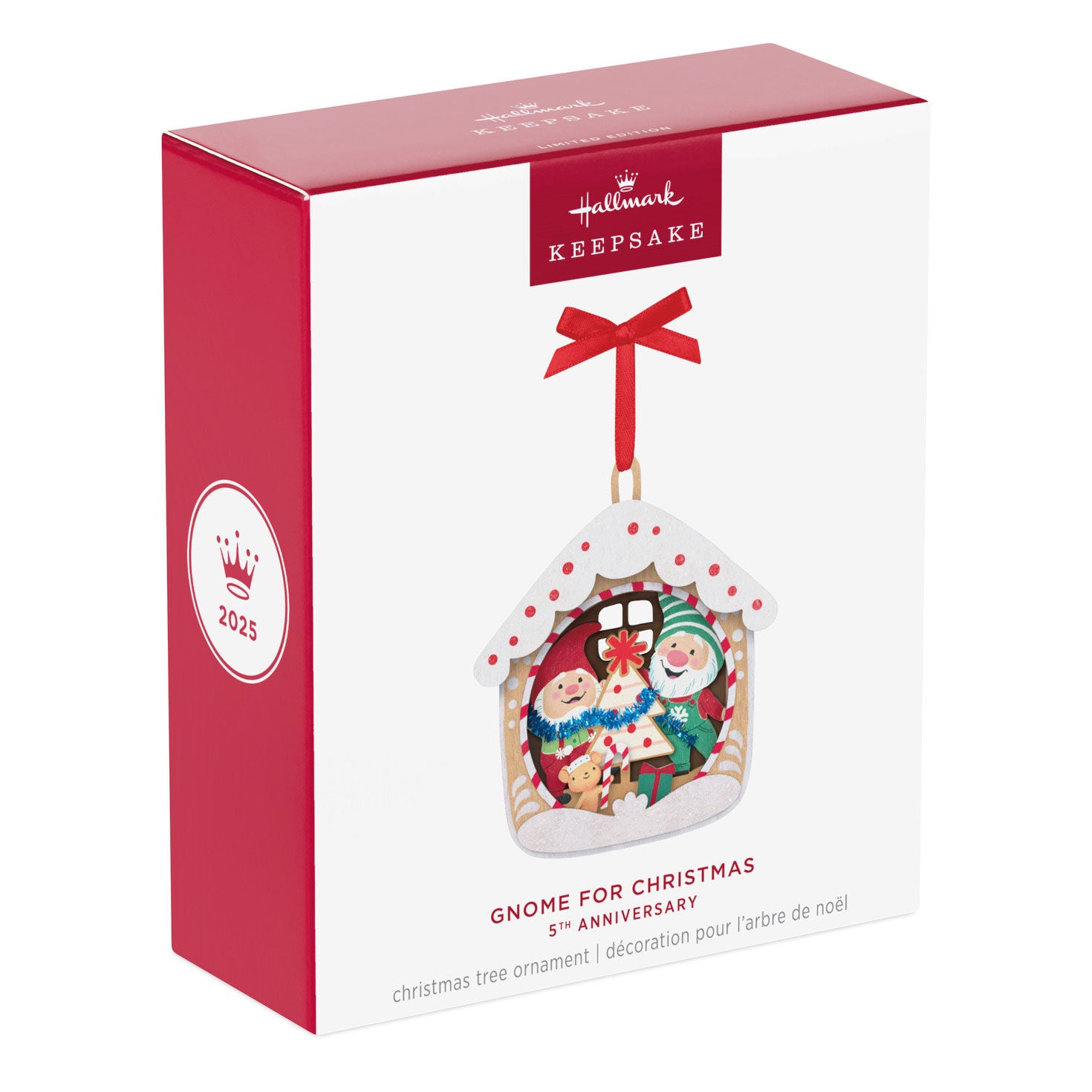 Gnome for Christmas Papercraft Limited Edition Ornament - Raymond's Hallmark