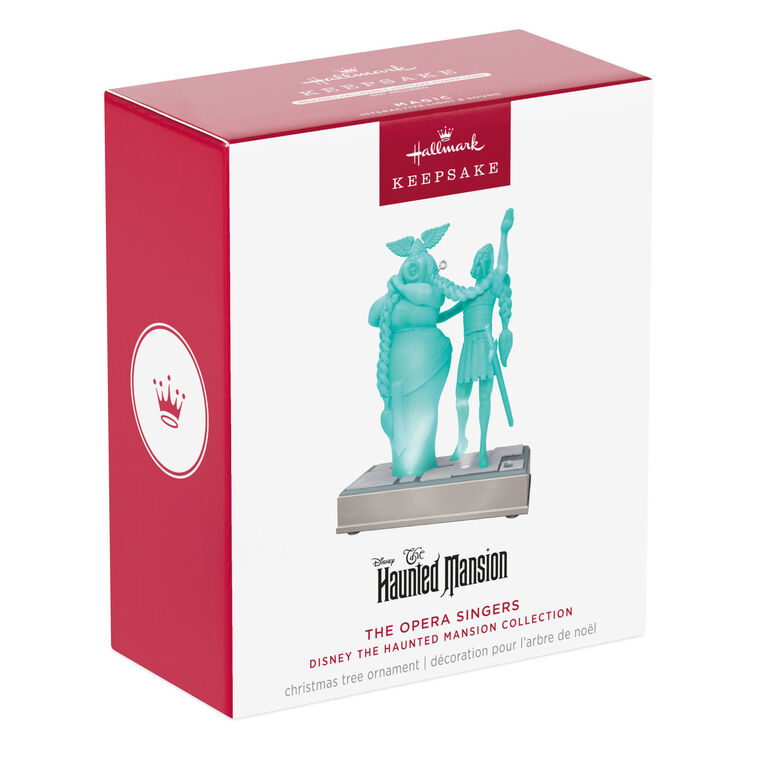 Disney The Haunted Mansion Collection The Opera Singers Ornament With Light and Sound - Raymond's Hallmark