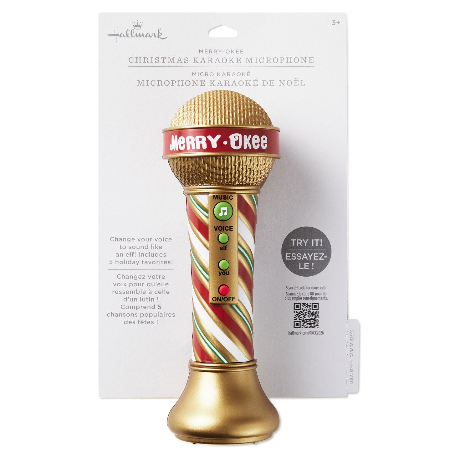 Christmas Karaoke Microphone - Raymond's Hallmark