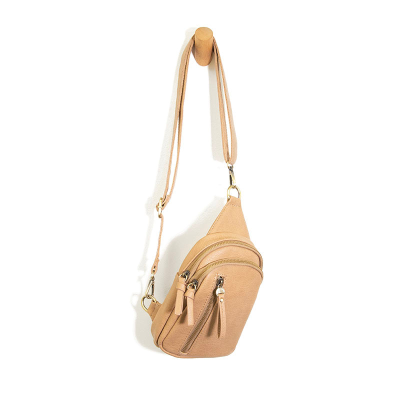 Camel Skyler Sling Bag - Raymond's Hallmark