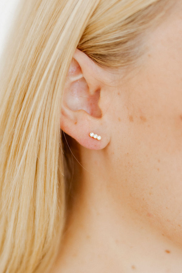 Screwback Stud Earrings-Poppy - Raymond's Hallmark
