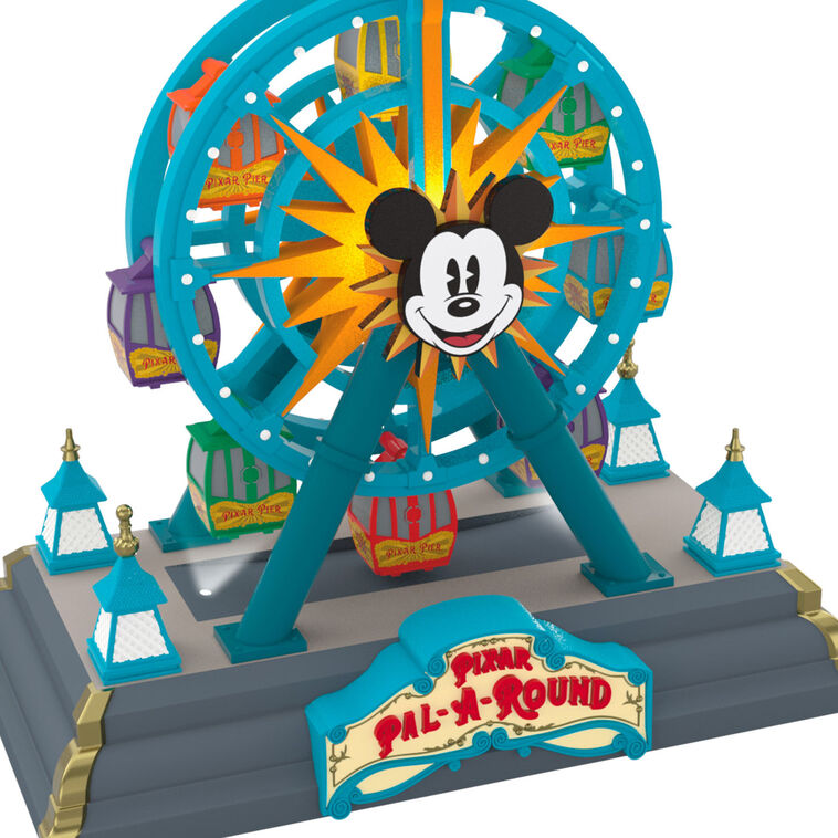 Disney California Adventure Park 25th Anniversary Pixar Pal-A-Round Ornament With Light