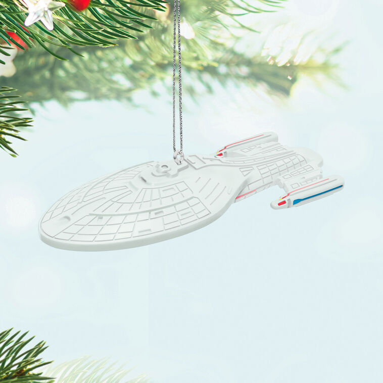 Mini Star Trek: Voyager U.S.S. Voyager Ornament, 0.25"