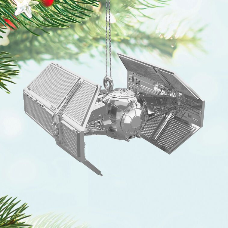 Mini Star Wars Darth Vader's TIE Fighter™ Ornament, 0.75"